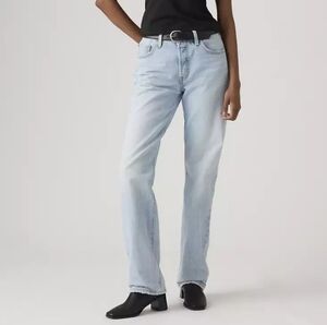 Levi's 501® '90s Women's Jeans Light Wash Blue Straight Leg Casual W25 L30